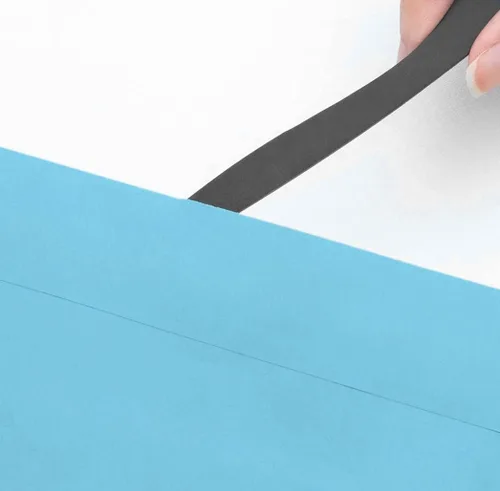 Vista 3 de ALLEX Abrecartas negro de 6.7" con espada, cuchillo abridor de sobres, hoja de acero inoxidable japonesa [revestimiento de flúor antiadherente]