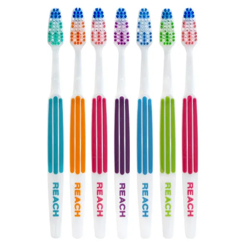 Vista 7 de REACH - Cepillo de dientes para adultos de diseño avanzado, suave, 7