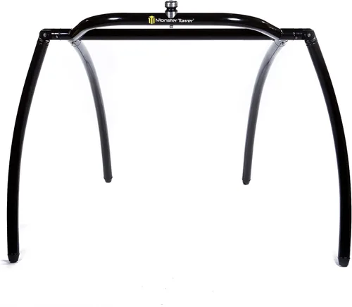 Vista 3 de Monster Tower MT1 Wakeboard Tower - Doble cabecera, plegable, soportes de liberación rápida, remolque giratorio, aluminio anodizado resistente a