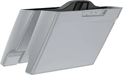 Vista 53 de Alforjas extendidas para Harley Touring Street Glide, Electra Glide, Road Glide 2014-2023 (whisky ámbar)