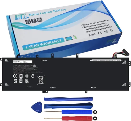 Vista 9 de 3HWPP - Batería de repuesto para Dell Latitude 5410 5510 5501 5401 5411 5511 Precisión 3541 3551 7706 2 en 1 17 7500 7506 2 en 1 negro 03HWPP 10X1J