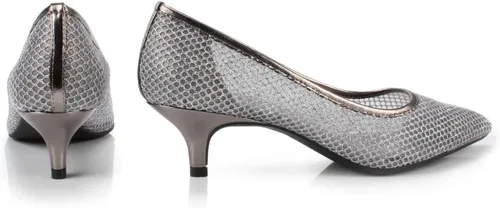 Vista 6 de Brink - Zapatos de tacón de gatito para mujer, elegantes, cómodos, con punta puntiaguda, para boda, fiesta