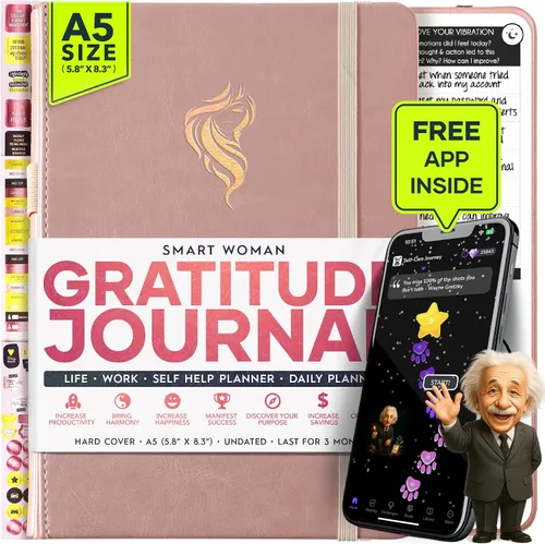 Vista 35 de Agenda de objetivos y para la vida de la ley de atracción, 90 días para crear la vida de tus sueños, diario de gratitud, agenda para el éxito