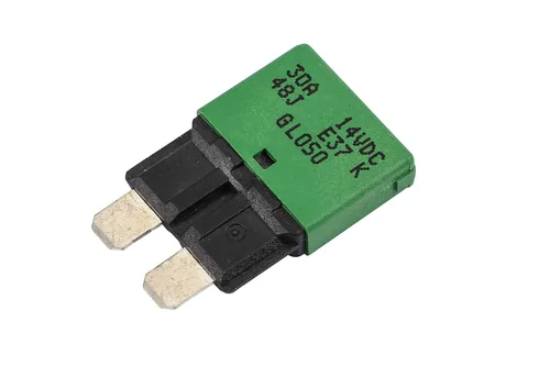 Vista 19 de GLOSO Circuit Breakers E37 Auto (T1) Reset Low Profile ATC/ATO - 1 Pack (3A)