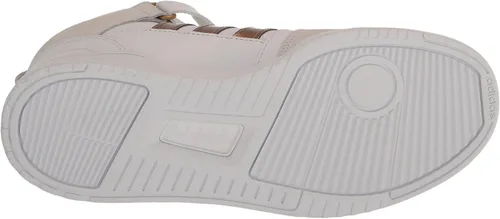 Vista 4 de adidas Postmove Mid Tenis de baloncesto para mujer, White-malve-gum10