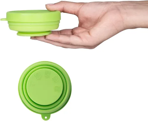Vista 2 de PEESAFE - Recipiente de esterilización de copa menstrual (1N) Fabricado con silicona de grado médico Limpiador de vasos menstruales