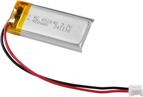 Vista 6 de 602040 450mAh LI-PO batería recargable con conector XH2.2.126 in/2Pin