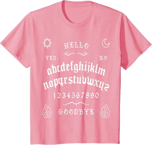 Vista 38 de Camiseta inspirada en la tabla Spirit Board Ouija Asphalt Grey