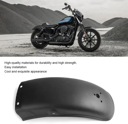 Vista 3 de Guardabarros para neumáticos traseros de motocicleta, guardabarros de metal para VN800, todos los modelos, construcción de acero resistente