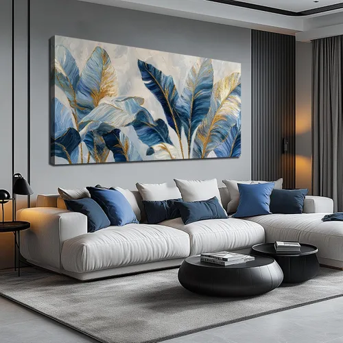 Vista 16 de JuhaiArt Arte de pared de árbol de rosa blanca para dormitorio, decoración de pared negra, cuadro floral para dormitorio y oficina, 20 x 40 pulgadas