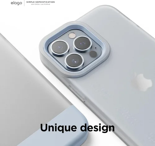 Vista 3 de elago Funda Glide Armor diseñada para iPhone 13 Pro Max, protección contra caídas, funda protectora de TPU a prueba de golpes, piezas mejoradas a