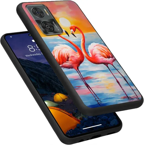 Vista 216 de Funda para Motorola Moto G Play 4G 2024, delgada y ligera, de silicona de TPU suave, color negro, ultrafina, para Motorola Moto G Play 4G 2024, Art