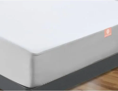 Vista 6 de Dreamfit DreamComfort - Lujoso protector de colchón impermeable con absorción de humedad StaDry, microfibra cepillada fina y diseño transpirable