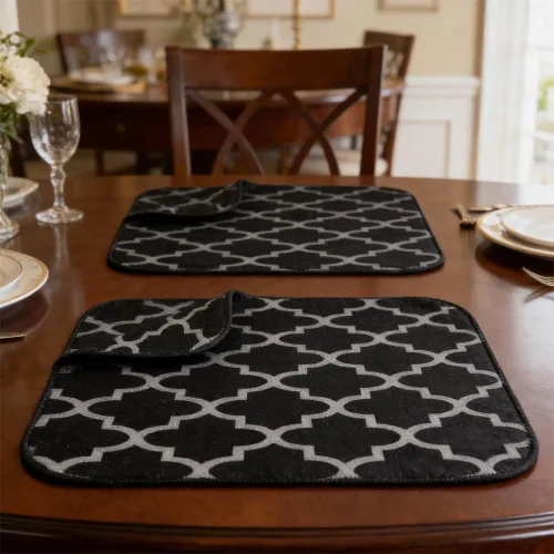 Vista 10 de Tapete de microfibra absorbente y reversible para secado de platos, para cocina, 18 x 24 pulgadas