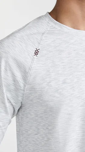 Vista 6 de Rhone Camisa de entrenamiento de manga larga para hombre, atlética, tela ultrasuave, absorbe la humedad, antiolor, protección solar UPF 50