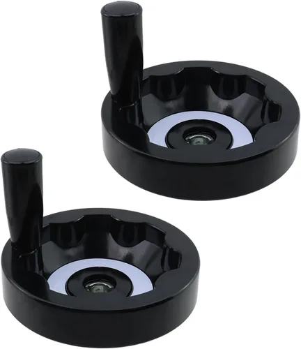 Vista 10 de 2PCS 2.48 "manivela giratoria M6 mango de rosca 2.480x0.315 in