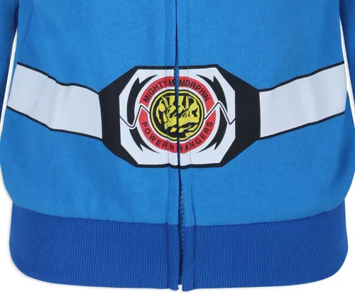 Vista 6 de Hasbro Power Rangers - Sudadera con capucha con cremallera para niños pequeños, azulrojo