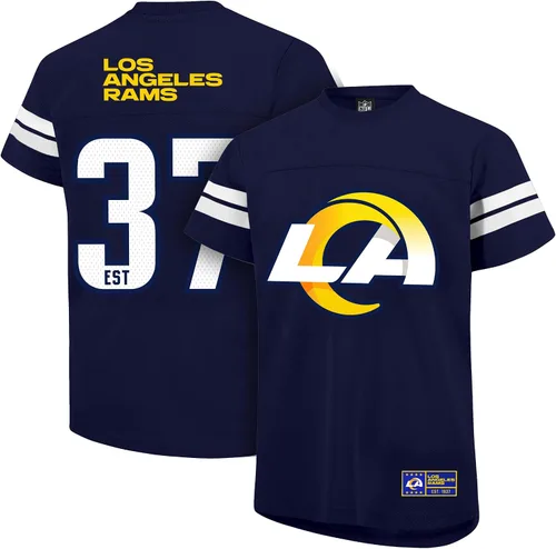 Vista 14 de Ultra Game NFL - Camiseta de malla vintage para niños
