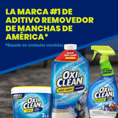 Vista 8 de OxiClean Solución líquida limpiador de alfombras grande, 64 fl oz
