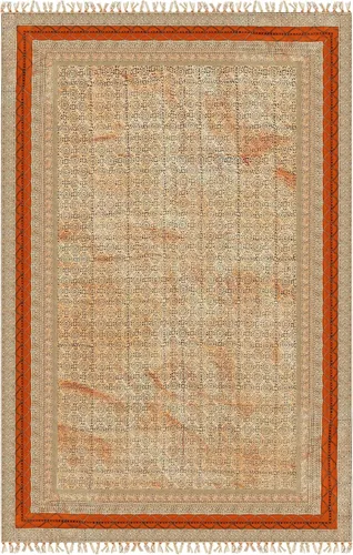 Vista 31 de Kilim Dhurrie - Alfombra de algodón de 2 x 3 pulgadas, diseño geométrico de 0.19 pulgadas, fácil de lavar a mano, lavable a mano, alfombra