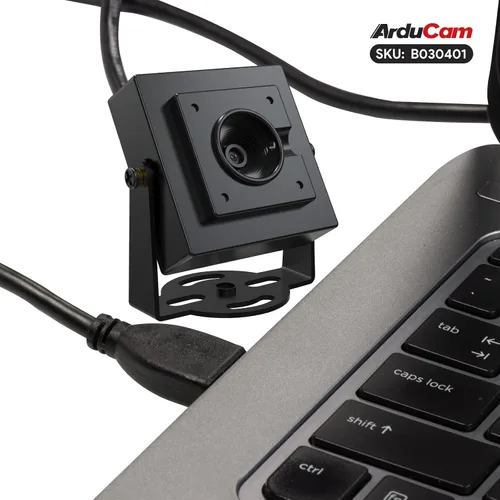 Vista 5 de Arducam Módulo de cámara USB de enfoque automático de 12 MP con HDR, cámara web USB Raspberry Pi, cámara Lightburn con múltiples resoluciones de IA