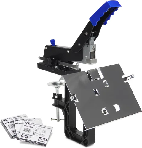 Vista 7 de RAYSON SH-03 - Engrapadora resistente 2 en 1, 60 hojas, 30 hojas Manual heavy-duty stapler supports flat stapling up to 60 sheets and saddle