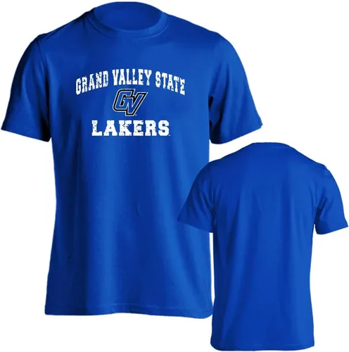 Vista 9 de Sport Your Gear NCAA Camiseta de manga corta retro con licencia oficial de aspecto desgastado para el día del juego, camiseta de espíritu deportivo