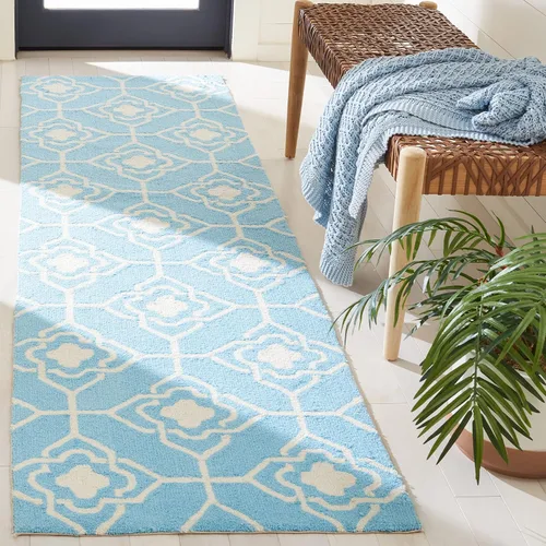 Vista 19 de SAFAVIEH Four Seasons Collection FRS233F FRS233F - Alfombra de pasillo floral con gancho a mano, 2 pies 3 pulgadas x 8 pies, color gris y dorado