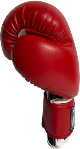 Vista 3 de Ringside Guantes de entrenamiento de boxeo de estilo profesional Kickboxing Muay Thai Gel Sparring Guantes para saco de boxeo Negro/Rosa