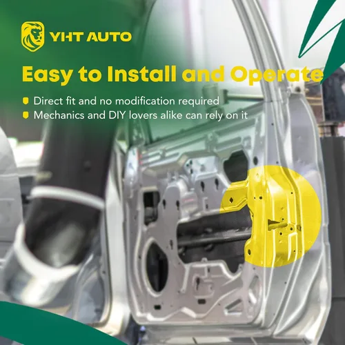 Vista 3 de YHTAUTO Actuador del pestillo de la cerradura de la puerta del lado del conductor delantero Reemplazo para Chevrolet Cavalier Pontiac Sunfire