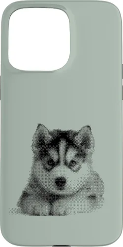 Vista 28 de Chic Husky Puppy - Funda para iPhone 16