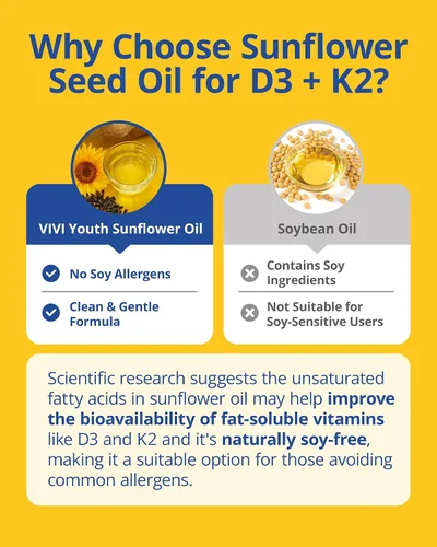 Vista 5 de Vitamina D3 K2 5000 UI con MK-7, probado por terceros, 120