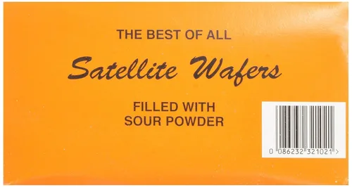 Vista 5 de Gerrit's Satellite Wafers - 240 piezas - Relleno de polvo agrio - 10.5oz