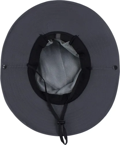 Vista 5 de Muryobao - Gorro de pesca para mujer, protección UV, plegable, con borde ancho