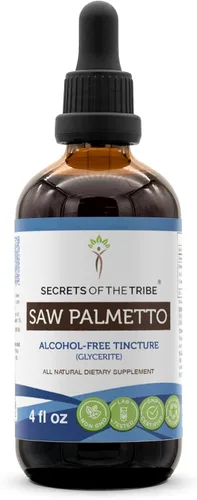 Vista 6 de Saw Palmetto - Extracto líquido sin alcohol, Saw Palmetto (Serenoa Repens) bayas secas (2 onzas líquidas)