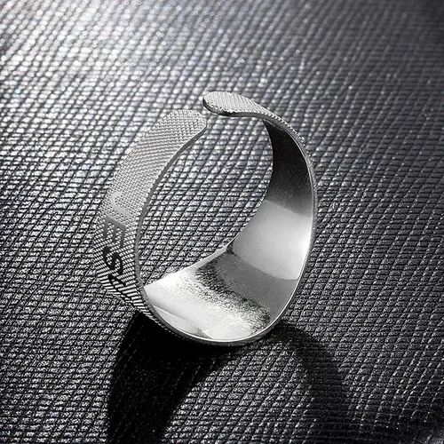Vista 5 de JAJAFOOK Anillo de Jesús San Benito de acero inoxidable con apertura ajustable, joyería religiosa católica