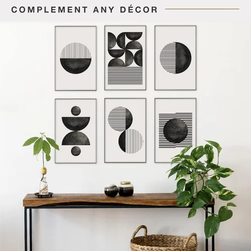 Vista 61 de MCS Marco de formato Room Essentials - 8.5x11' (negro)