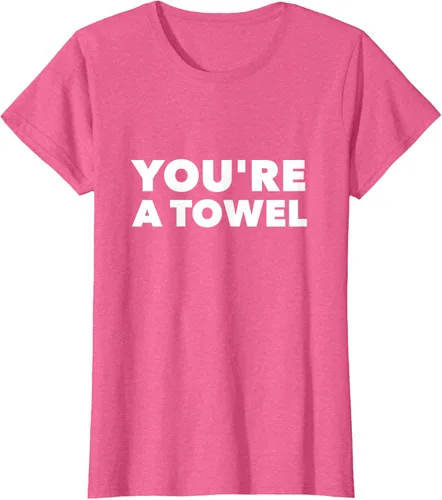 Vista 15 de Eres un toalla Funny camisa, mujer XL, Negro