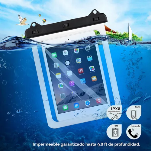 Vista 6 de AICase Universal iPad impermeable, bolsa seca para iPad Pro 10.5, nuevo iPad 9.7 2017/2018, iPad Pro 9.7, iPad Air/Air 2, tabletas de hasta 11.5 5