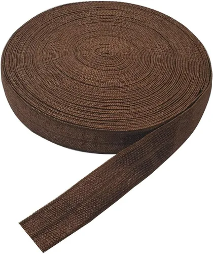 Vista 21 de Cinta elástica plegable de 10 yardas (beige, 5/8 pulgadas)