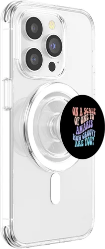 Vista 3 de AMARIS - Lindos PopSockets Retro Girls Groovy AMARIS con nombre personalizado PopSockets MagSafe PopGrip para iPhone