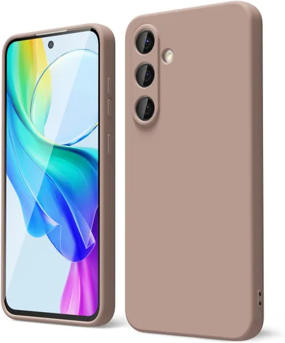 Vista 436 de oakxco Funda para teléfono Samsung Galaxy S8 de silicona líquida, delgada y fina de gel de goma suave TPU cubierta protectora simple llana