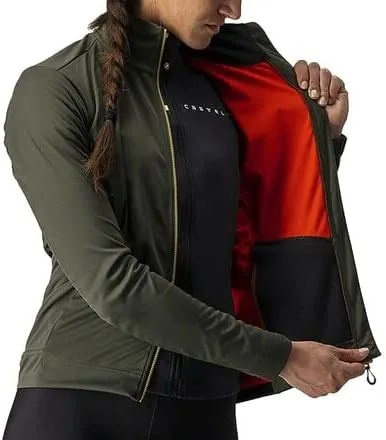 Vista 5 de Castelli Chaqueta de ciclismo Go W para mujer