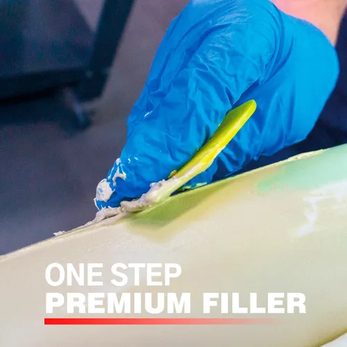 Vista 8 de Roberlo Maxifill Plus Premium - Relleno ligero de carrocería de 3 litros + endurecedor - Fácil de lijar, alta capacidad de dispersión