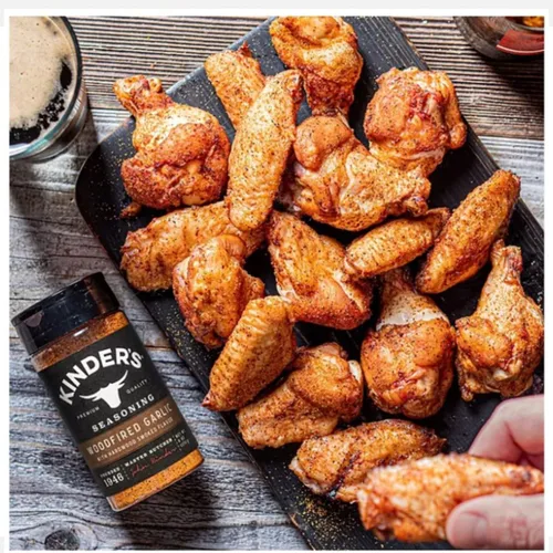 Vista 7 de Grehge ng Woodfired Ajo Rub con sabor ahumado a madera dura (9.5 onzas) es libre de gluten, sin OMG y sin adición MSG, apto para dieta cetogénica