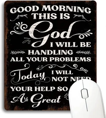 Vista 25 de for I Know The Plans I Have for You - Alfombrilla para mouse, tapete de verde ( Bean Green )