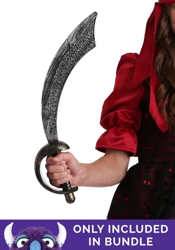 Vista 3 de Disfraz de pirata para mujer con la bandera de Jolly Roger