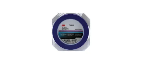 Vista 8 de Cinta de vinilo color índigo 3M 471+ PN2510, empacado de forma conveniente (empaque de 1 unidad), Azul