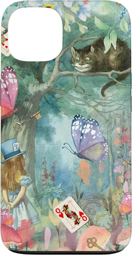 Vista 7 de iPhone 16 Wonderland - Funda de Alicia en el país de las maravillas