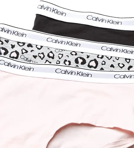 Vista 2 de Calvin Klein Multipack de ropa interior moderna de algodón para niña